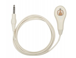 08 Pear Push Lead with Light Switch - Antimicrobial and IP67 Rated